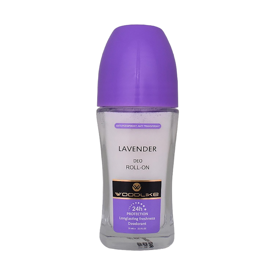 رول ضد تعریق لوندر برند وودلایک (Woodlike Lavender Deo Roll-On 75ml) رول لاوندر وودلایک