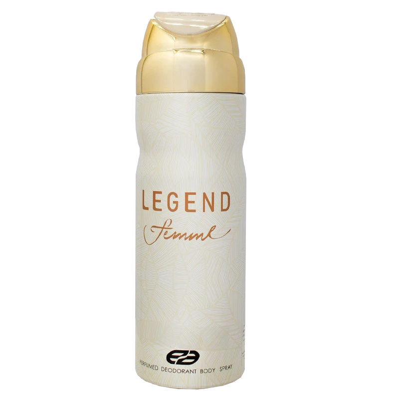 اسپری بدن لجند زنانه عمادآرا (Emadara Legend Women's Body Spray 200ml) اسپری لجند زنانه