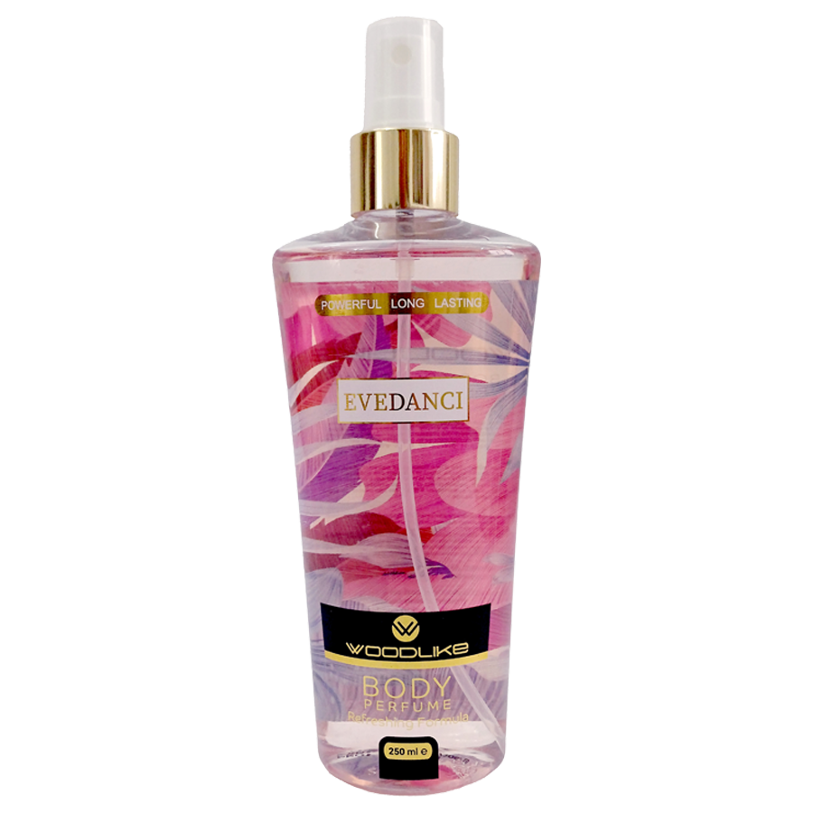 بادی اسپلش اویدنس وودلایک 250ml