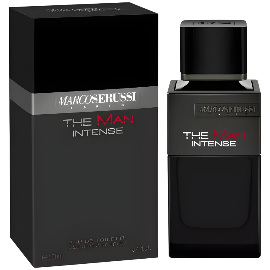 د من اینتنس از برند پافومز مارکو سروسی (Parfums Marco Serussi The Man Intense Eau De Toilette 100ml)