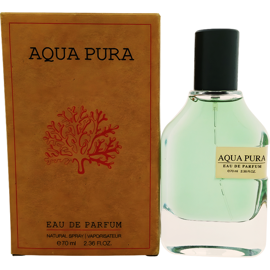 ادو پرفیوم آکوا پورا از برند فراگرنس ورد (Fragrance World Aqua Pura Eau De Parfum 70ml) مگاماره فراگرنس
