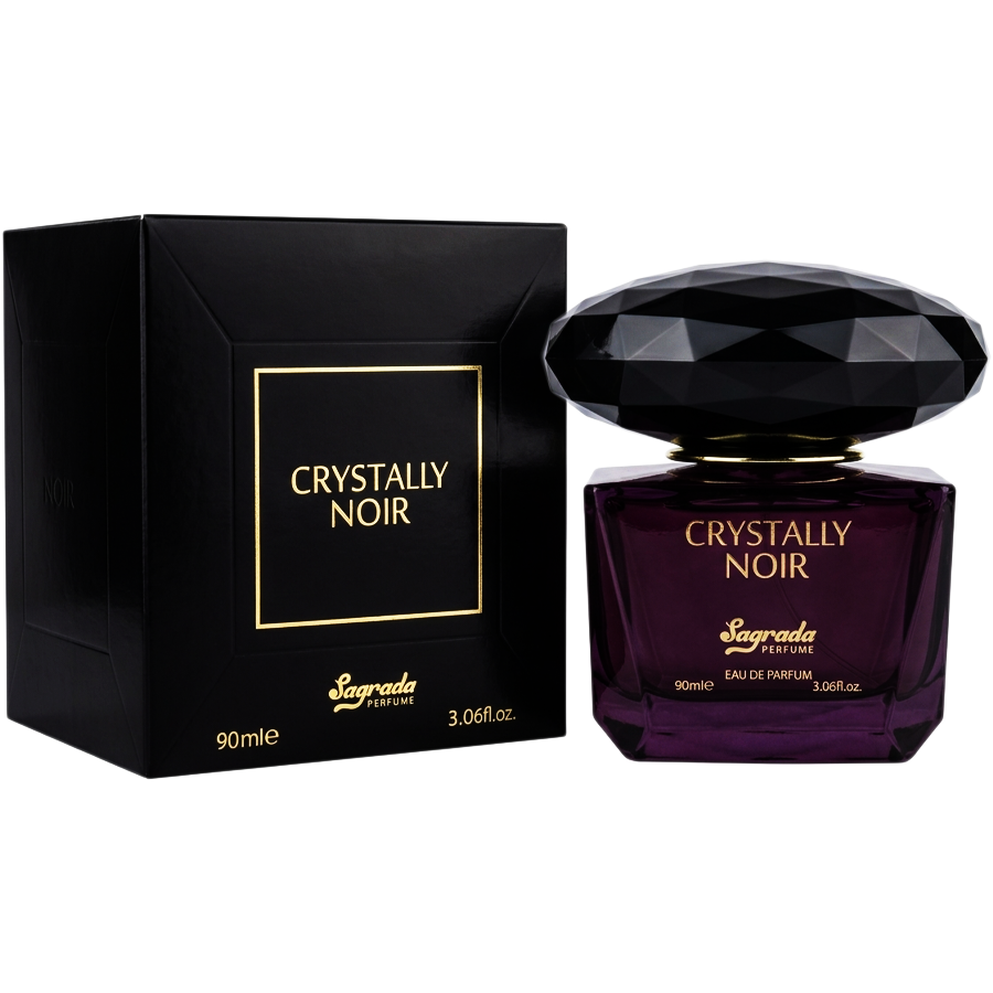 ادو پرفیوم زنانه کریستالی نویر از برند ساگرادا (Sagrada Crystally Noir EDP  90ml) کریستال نویر ساگرادا