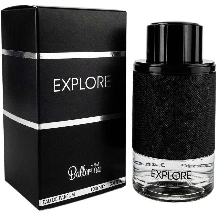 ادو پرفیوم مردانه اکسپلور از برند بالرینا (Ballerina Explore EDP 100ml) اکسپلورر بالرینا