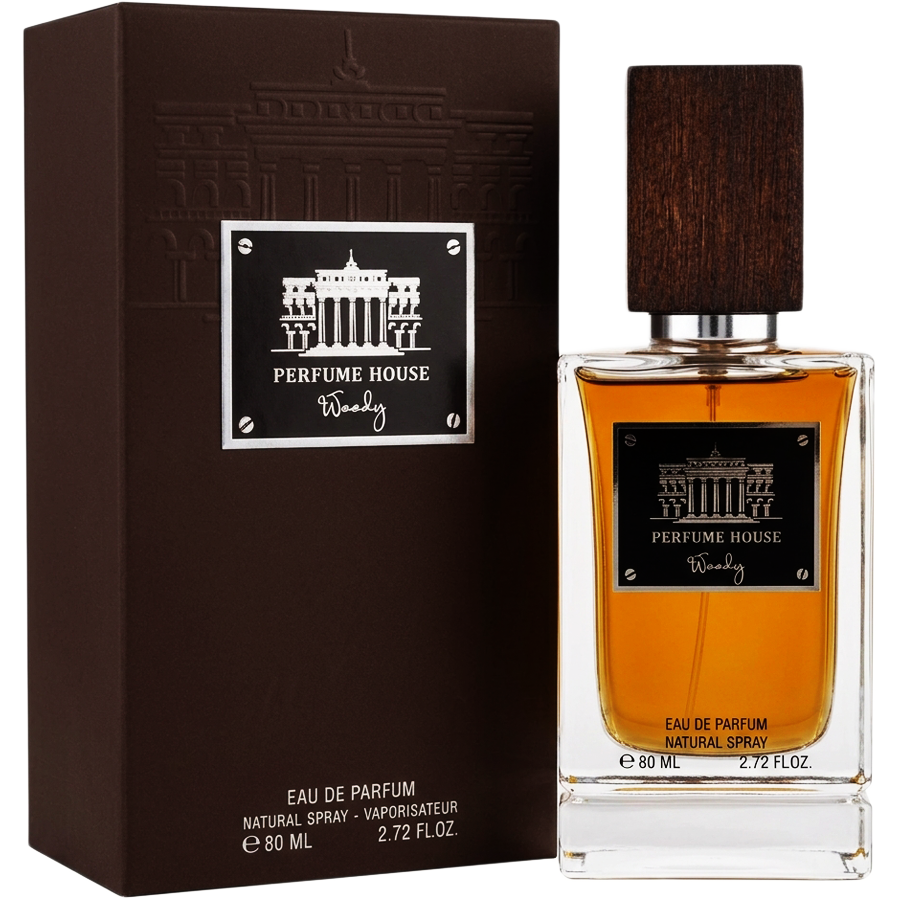 ادو پرفیوم مردانه وودی از برند پرفیوم هاوس (Perfume House Woody EDP 80ml) اورجینال - پرفیوم هاوس وودی