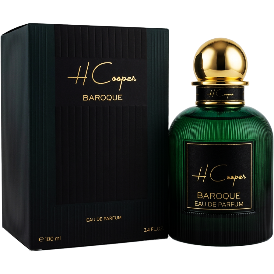 ادو پرفیوم مردانه باروک (باروکو) از برند اچ کوپر (H Cooper Baroque EDP 100ml) اچ کوپر باروک اورجینال