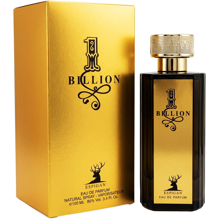 ادو پرفیوم ۱ بیلیون ( وان بیلیون) از برند اسپیگان (Espigan 1 Billion EDP 100ml) وان میلیون اسپیگان