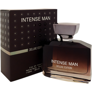  اینتنس من دلوکس ادیشن از برند فراگرنس ورد (Fragrance World Intense Man Deluxe Edition Eau De Parfum 100ml)