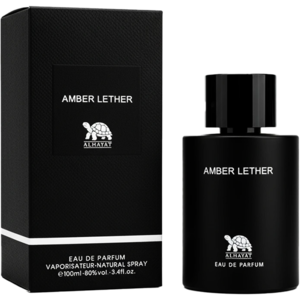 ادو پرفیوم امبر لدر از برند الحیات (Alhayat Amber Lether EDP 100ml) امبر لدر الحیات