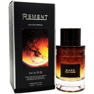 ادو پرفیوم مارس (مریخ) از کالکشن کهکشانی برند رمنت (Rement Galaxy Collection Mars Pour Homme EDP 100ml) مارس رمنت اورجینال