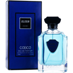 ادو پرفیوم الیکسیر فور من از برند کوبکو (Cobco Elixir for men EDP 100ml) الکسیر کوبکو اورجینال