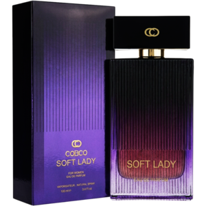 ادو پرفیوم سافت لیدی از برند کوبکو (Cobco Soft Lady for women EDP 100ml) سافت لیدی کوبکو اورجینال