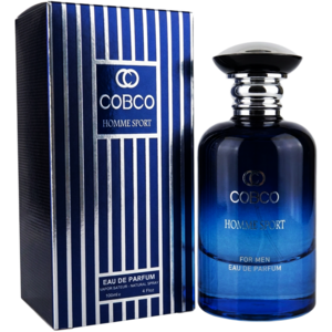 ادو پرفیوم هوم اسپرت از برند کوبکو (Cobco Homme Sport for men EDP 100ml) کوبکو هوم اسپرت اورجینال