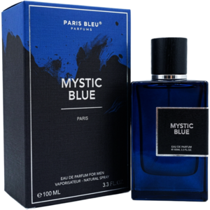 ادو پرفیوم میستیک بلو از برند پاریس بلو (Paris Bleu Mystic Blue EDP 100ml) میستیک بلو پاریس بلو اورجینال